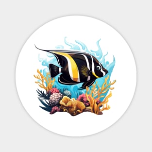 Moorish Idol Magnet